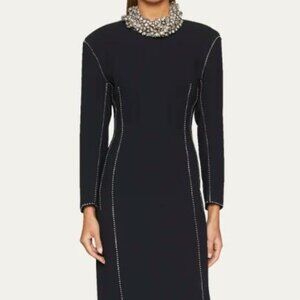 BNWT AW22 DRIES VAN NOTEN DIATTO MIDI DRESS 40